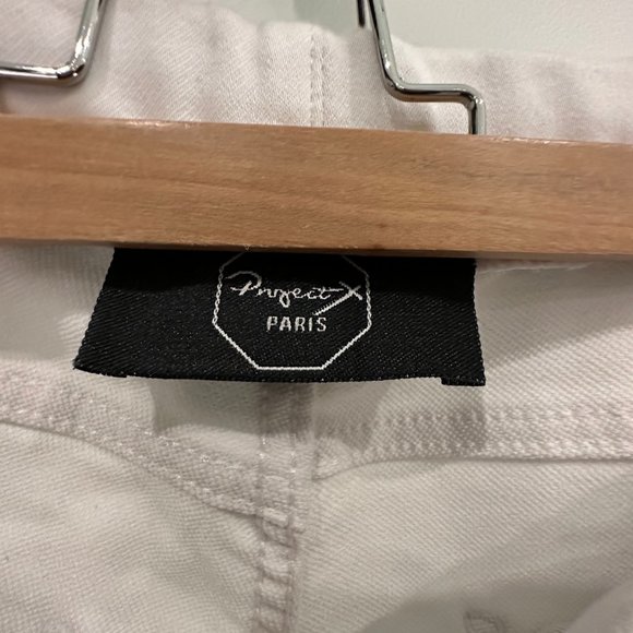 Project X Paris - White Cargo Jogger - Size 30 - Picture 2 of 5